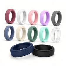 12 Pack Ring Cover Compatible with Oura Ring 5, Silicone Ring Protector 
