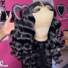 Loose Deep Wave 13x6 360 HD Lace Front Wigs 100 Human Hair 4x4 Lace Closure Wig