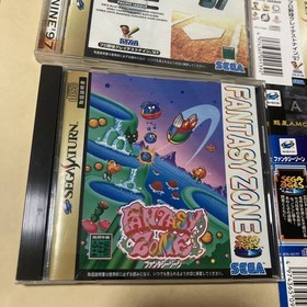 Rare SS SEGA Saturn Fantasy Zone Obi Includes postcard etc. Bonus SEGA SATURN