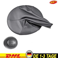 RAHMEN SCHALTKNAUF FÜR PANDA 169 GRAU SCHALTSACK SCHALTHEBEL 5-GANG DE Neu DHL