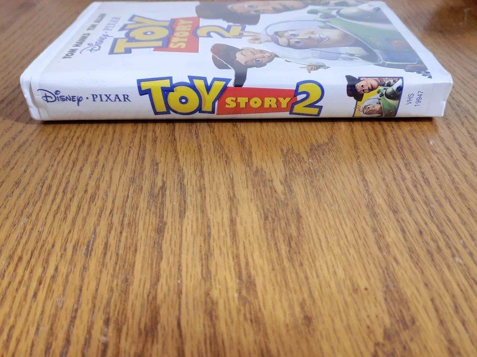 Toy Story 2 VHS 1999 Disney Pixar Clamshell Case Video Tape Nearly New Foto 3 de 4