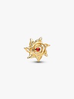 Pandora Moments 14Kt. Gold Platted Openwork Sun Charm 764625C01 Neu