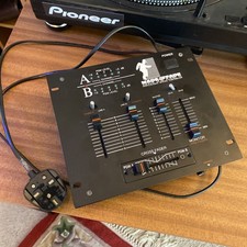 Made 2 Fade GM25 MK II DJ mixer from the 90s. Seems in good working order