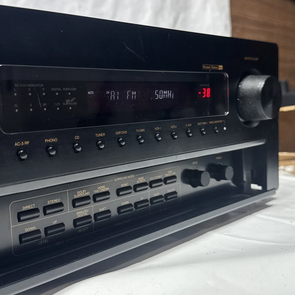 Denon AVR-5600 THX AM/FM Audio Video Surround Receiver - Tested! - Image 3 of 4