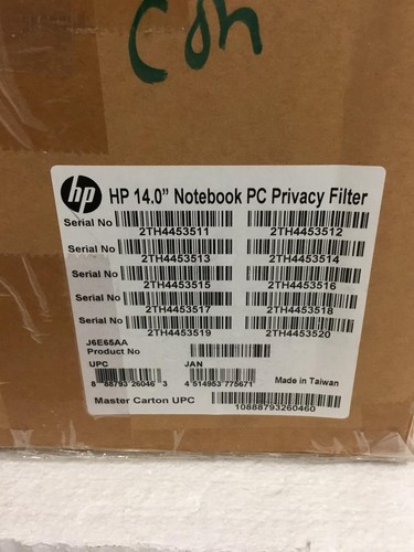 50x NEW HP J6E65AA Notebook PC Privacy Filter 14" Inches FREE SHIPPING - Picture 15 of 15
