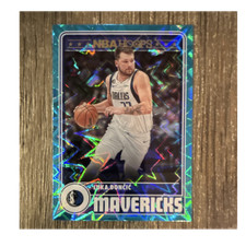 Panini 2023-24 NBA Hoops Teal Explosion #295 Luka Dončić Mavericks