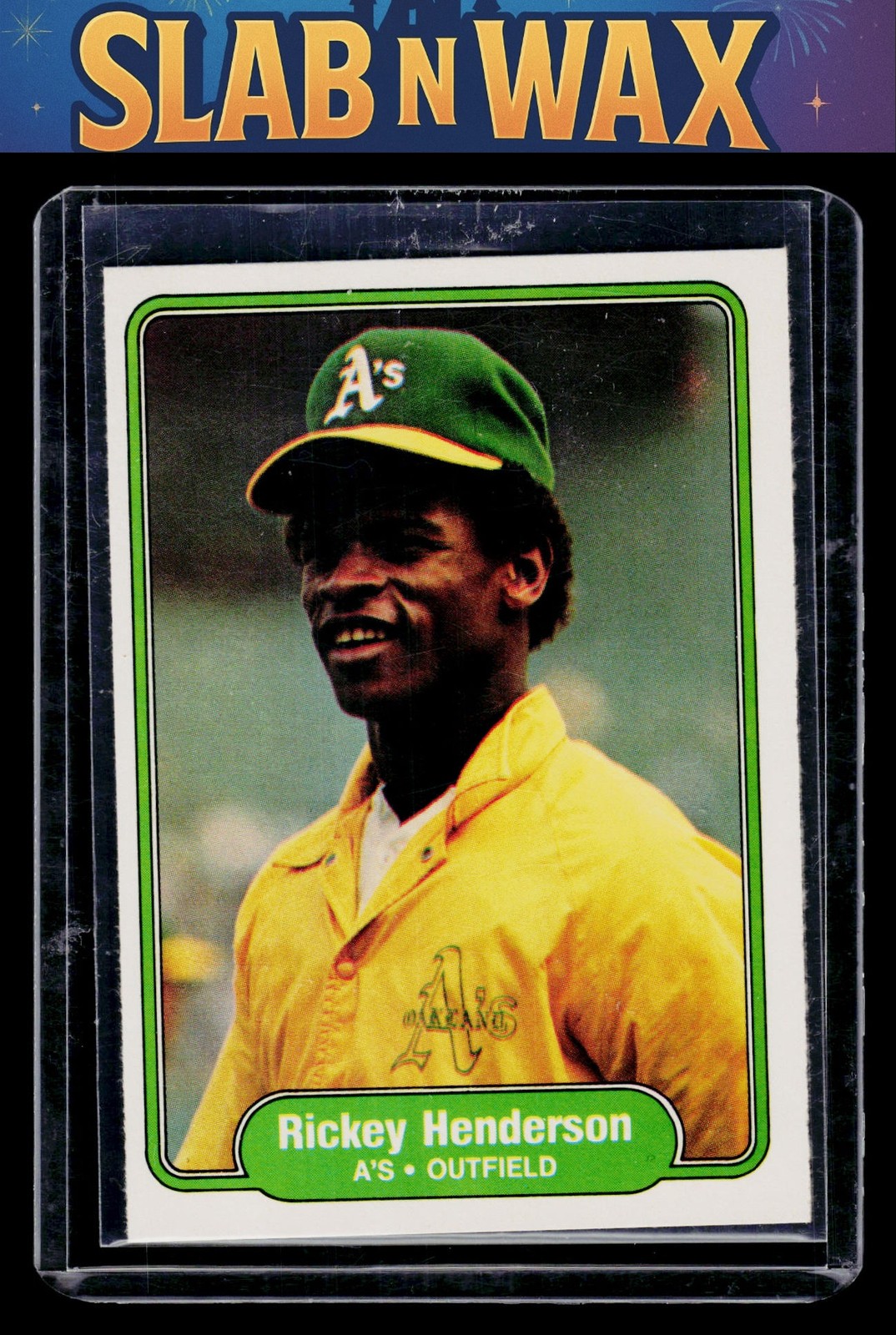 1982 Fleer Rickey Henderson #92 Oakland Athletics