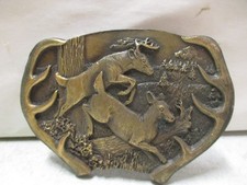 1977 Bergamot Deer Belt Buckle