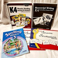 Abeka K4 Curriculum Lesson Plans and Manuscri...