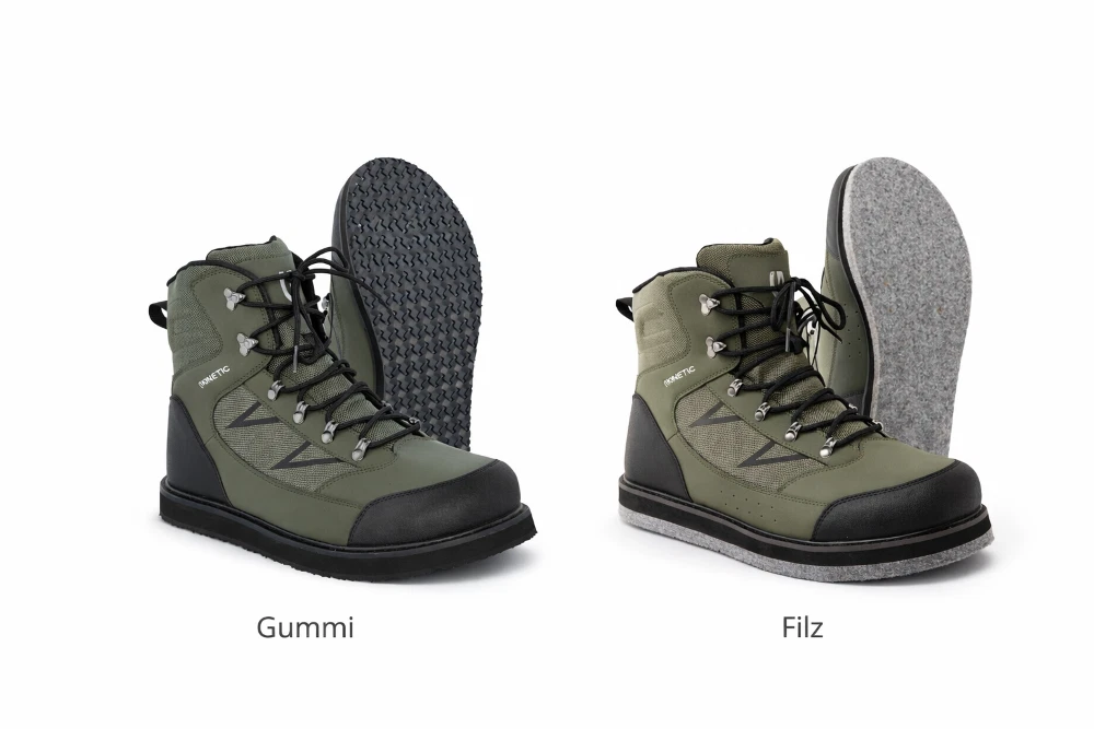 Kinetic X4 wading boot robust waders profile sole/felt sole size 40-47
Opens in a new window or tab