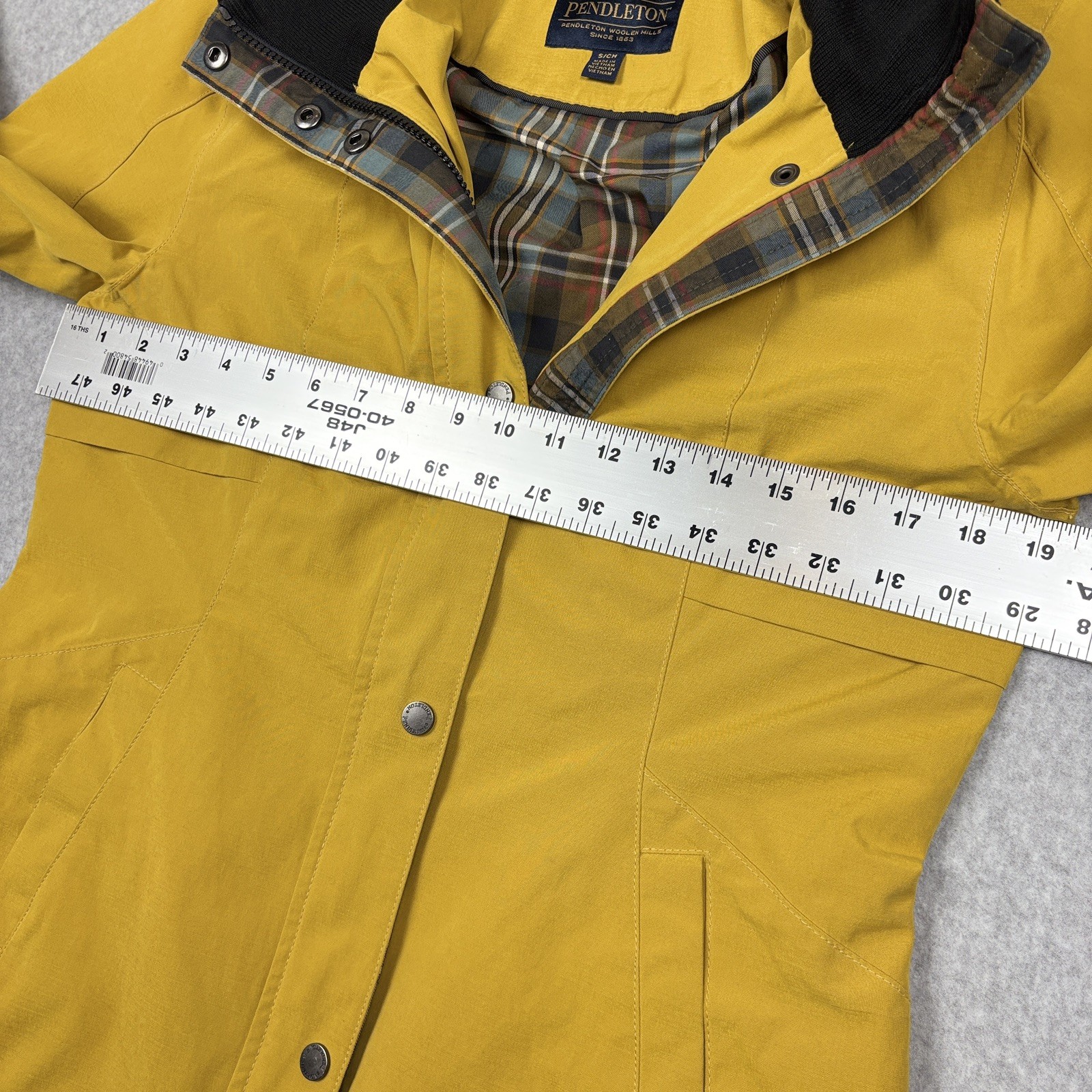 Pendleton Rain Trail Jacket Women’s Small Hidden … - image 10