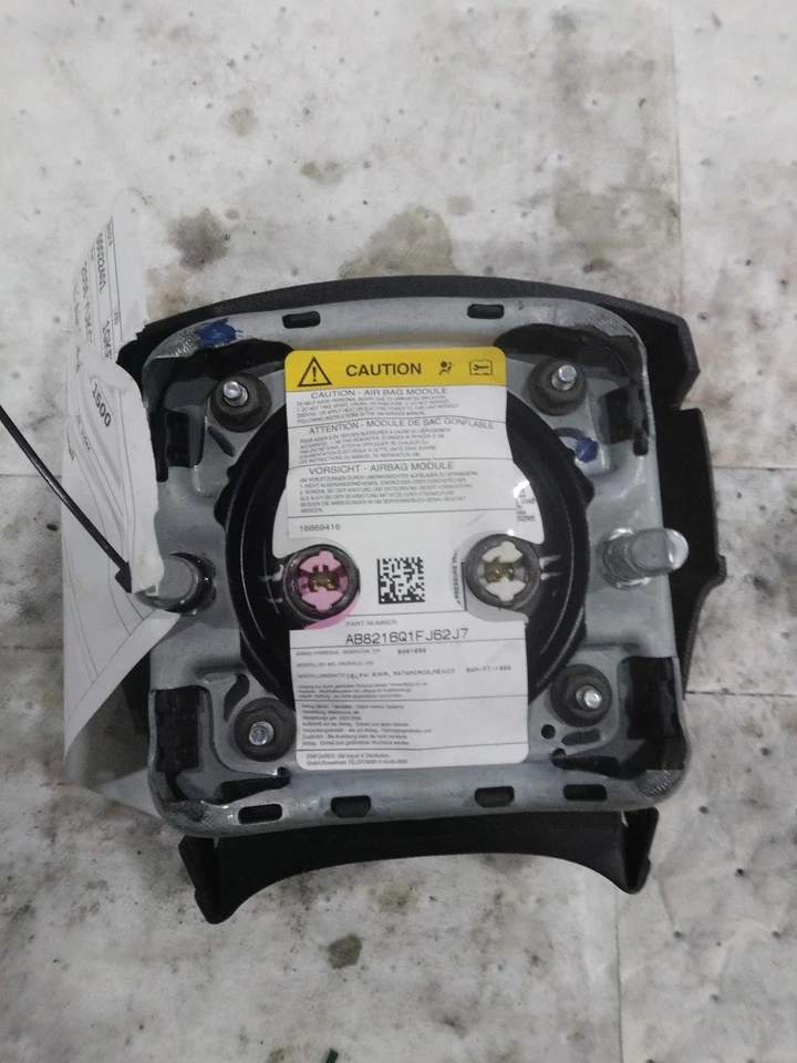 2006 GMC Yukon XL 1500 Black Air Bag OEM Used 15118216, 169K Miles - Image 3 of 4