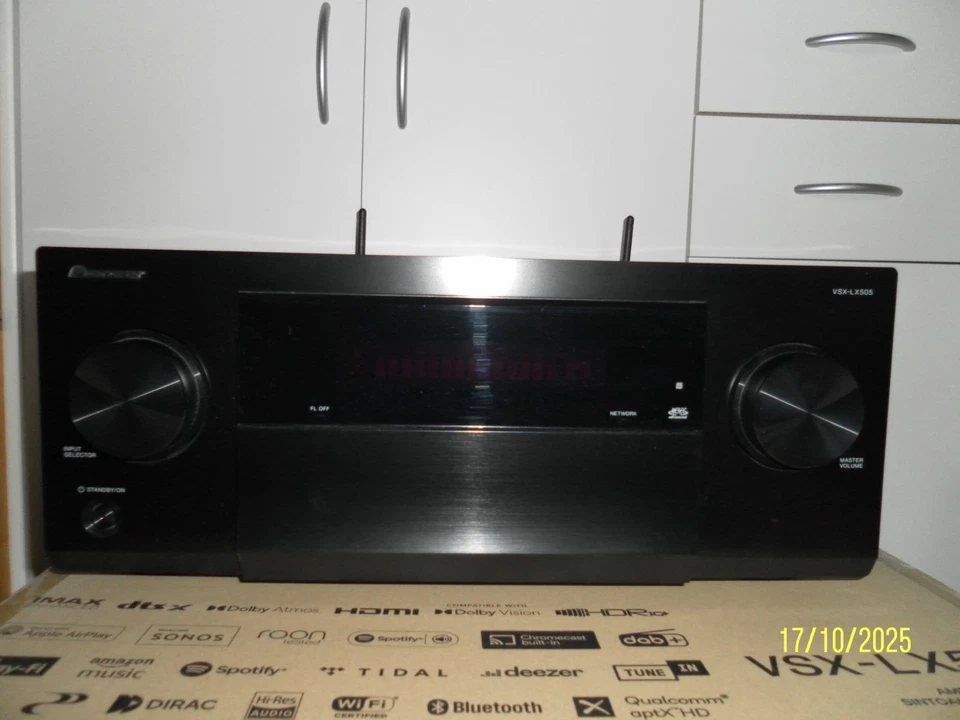 Pioneer VSX-LX505 9.2-Kanal AV-Receiver, schwarz, DIRAC, IMAX, DTS X, Atmos uvm - Bild 3 von 4