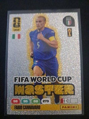 PANINI KARTEN FIFA WORLD CUP 2026 FABIO CANNAVARO #DB18 DREAM BIG MASTER ITALIEN