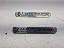 Oem Chrome Allison Transmission Duramax Hood Emblems Badges Silverado Sierra Oem Chrome Allison Transmission Duramax Hood Emblems Badges Silverado Sierra
