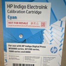 HP Indigo ElectroInk Calibration Cartridge Cyan for Digital Press Series