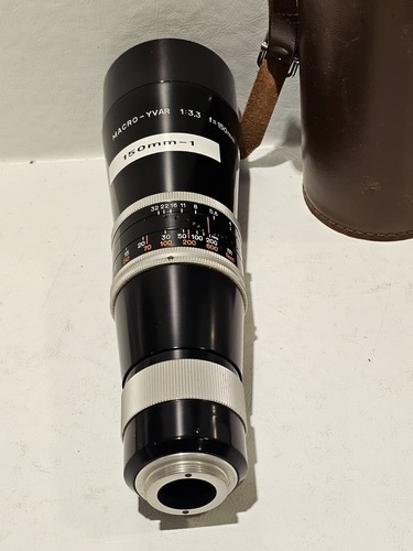 KERN Paillard MACRO YVAR 150MM F3.3 LENS 150/3.3 C Mount Bolex movie Lens - Picture 13 of 17