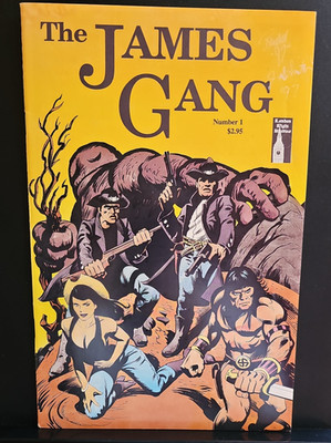 The James Gang Comic #1 Budd Root & J.R. Smith Signed Ultra Rare