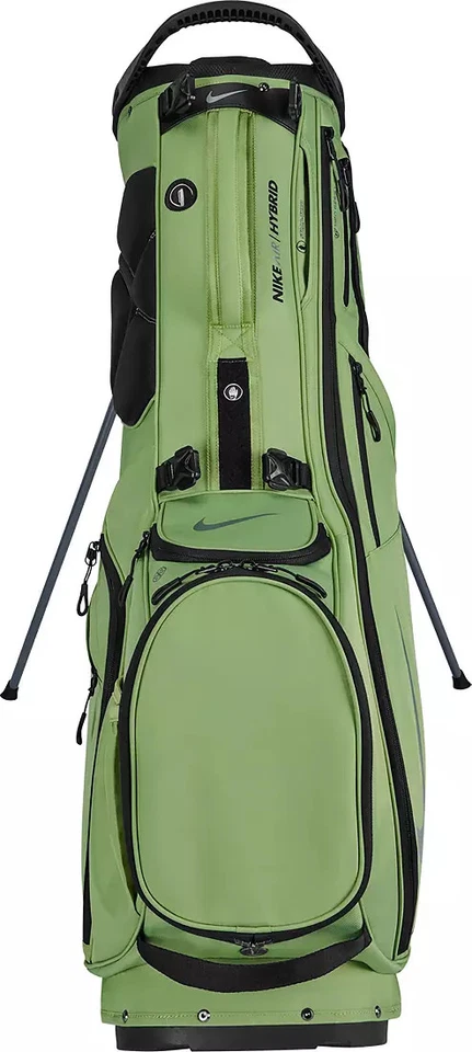 Bolsa de pie Nike 2025 Air Hybrid 2 color oliva/negro/hierro, gris/WLFG/miridiscente Foto 3 de 4