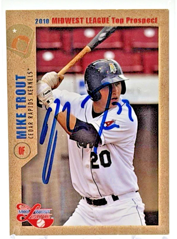 Minor League Baseball (MiLB) Mike Trout Rookie Baseball Sports Trading  Cards & Accessories for sale | eBay