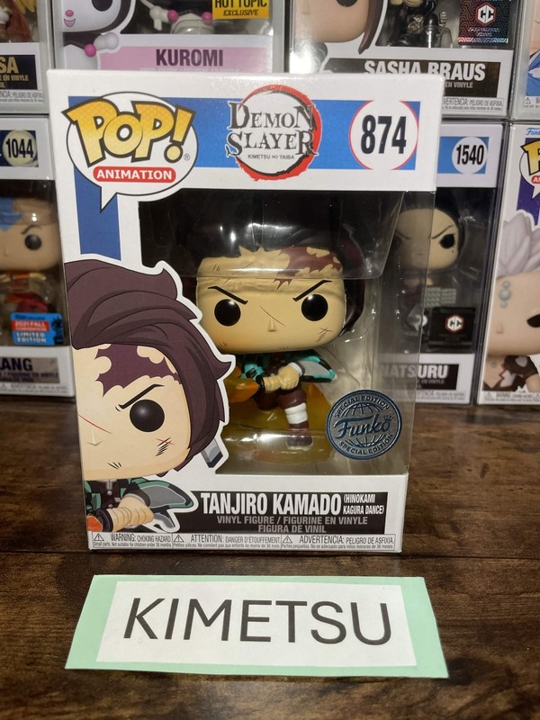 Funko Pop! Demon Slayer - Tanjiro Kamado #874 Hinokami Kagura Dance