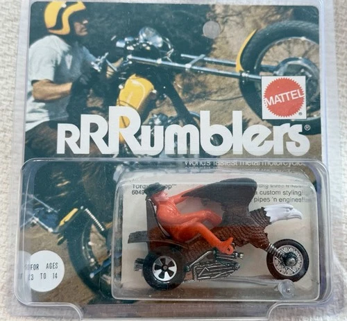 HOT WHEELS MATTEL REDLINE BP RRRUMBLERS SEALED PACKAGED BOLD EAGLE MOTORCYCLE!
