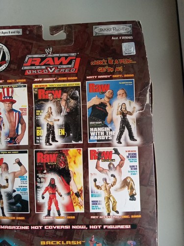 Figura de acción WWE Raw Uncovered Kane 2003 Jakks Pacific #90456 - Imagen 4 de 5