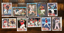 2022-25 Topps Cleveland Guardians 10 card Lot RC Angel Martinez Tim Herrin Lampe