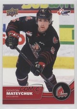 2021-22 Upper Deck CHL Exclusives 61/100 Denton Mateychuk #180 ek6