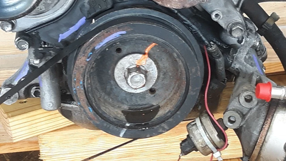 Engine 4.7L VIN T 2UZFE V8 1999 LEXUS LX LX470 173K MILES - Image 3 of 4