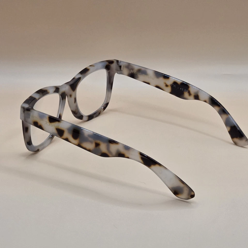 Betsey Johnson 眼镜框 MS0622 VMP2008 女式棕色玳瑁全边 — 第 4/4 张图片