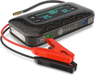 #ad #ad HALO Bolt Air 1750 Portable Car Battery Jump Starter 130 PSI Air Compressor $275.75