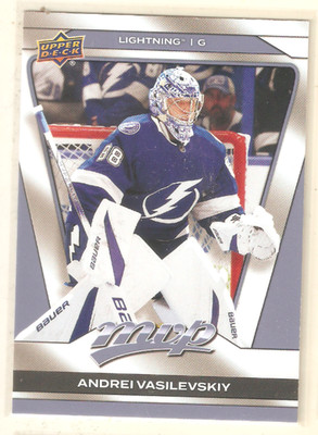 Andrei Vasilevskiy 2025-26 UD MVP Base Card #161 Lightning