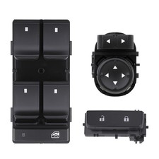 Power Window Control Switch Button  Front Driver Side Door Lock  Mirror Switch