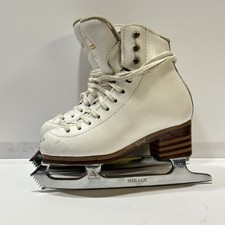 Jackson Elle Mirage White Figure Skates Youth Size 12c Model 2131 - 7 1/2