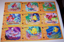 Disney The Little Mermaid's Treasure Chest Set Of 9 Hard Cover Books