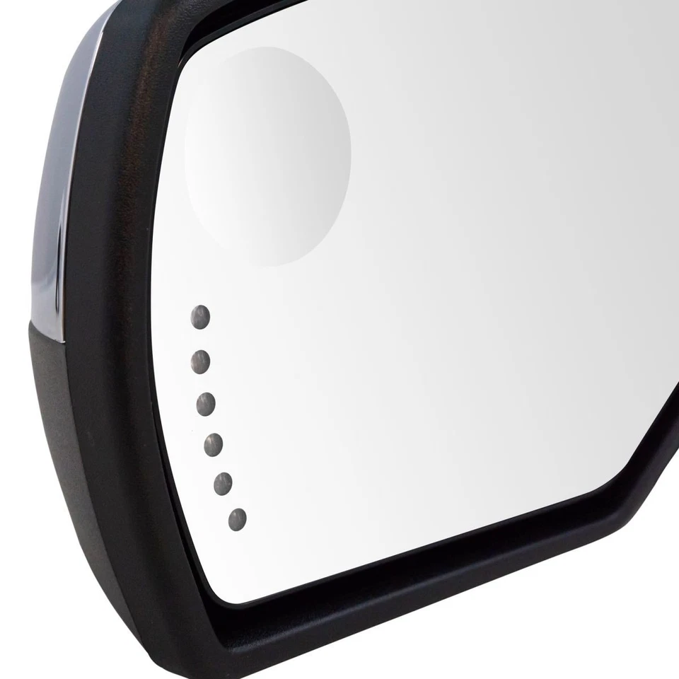 Espejo Eléctrico Plegable Señal de Memoria Calefacción Charco Cromo Izquierdo LH para Pastilla GM Foto 3 de 4