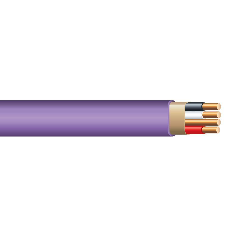 Cerrowire 25' 12/3 Purple Solid CerroMax SLiPWire Copper NM
