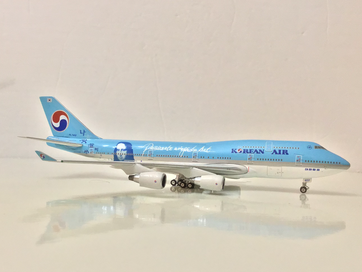 Phoeniex 1:400 KOREAN AIR Boeing 747-400 