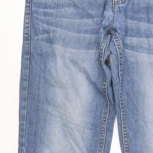 Tom Taylor Mens Blue Cotton Blend Straight Jeans Size L W28 L29 - Picture 12 of 12