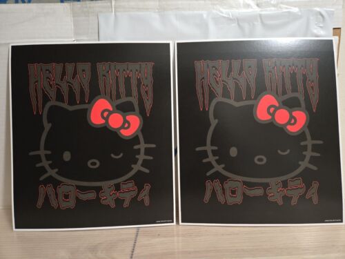 (2) Hello Kitty Advertising Display Posters 10"×11½" New - Picture 4 of 5