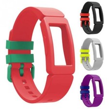 Silicone Strap Watch Band Case Cover Bumper Frame Fit Fitbit inspire 2/ Ace 3