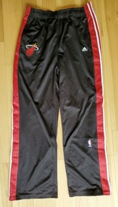miami heat warm up pants