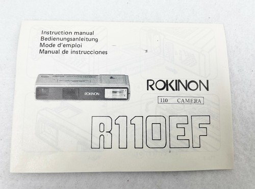 CÁMARA DE BOLSILLO VINTAGE ROKINON CAMCOLOR 110 R110EF CON FLASH - NUEVO STOCK ANTIGUO - Imagen 6 de 8