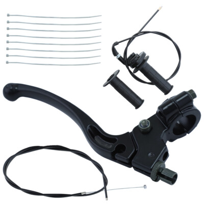 Throttle Handle Grips Brake Cable Kit For Mini Baja Mb165 Mb200 Doodlebug Bike
