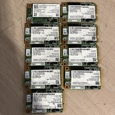 LOT OF 9 MIXED BRANDS 180GB SSD MSATA TESTED WIPED