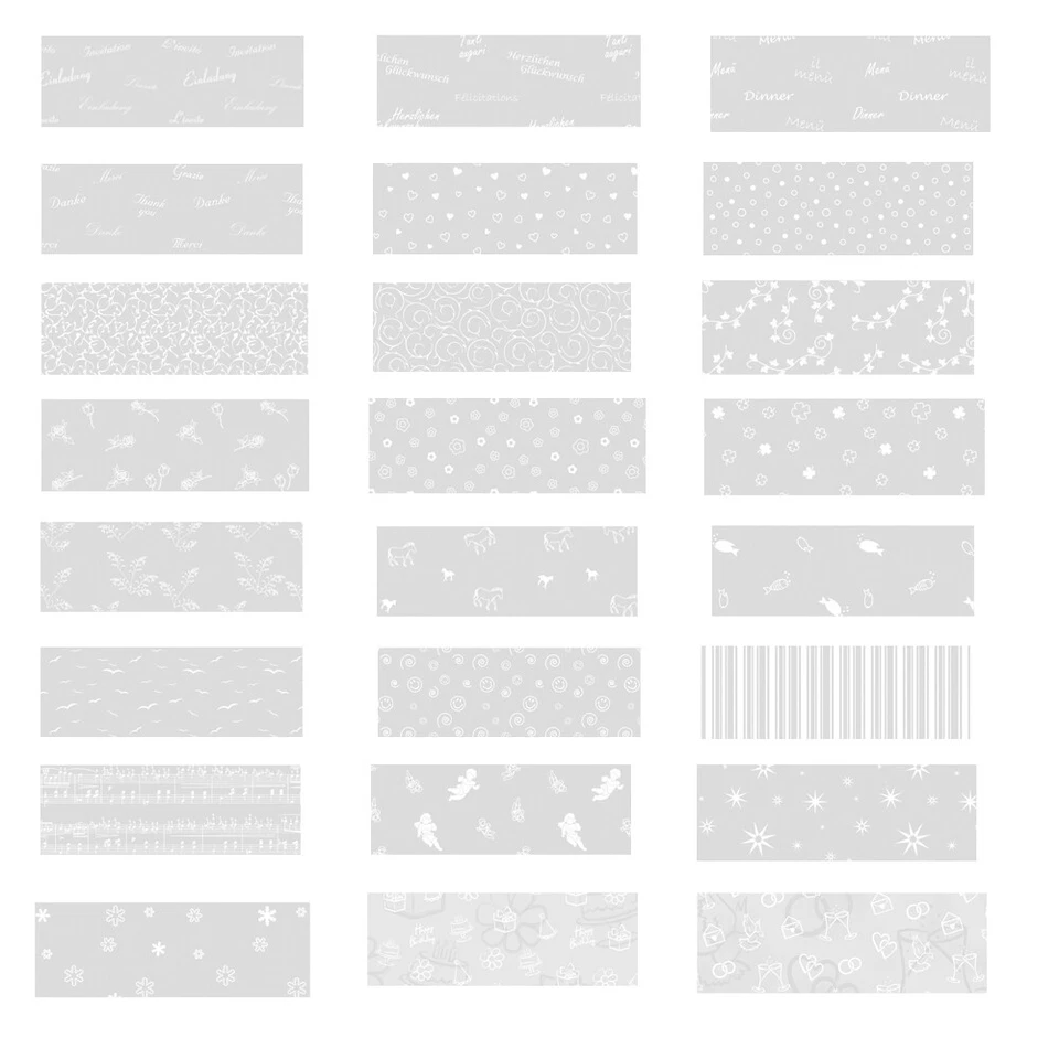 Ursus Transparentpapier "White Line" 115 g/m² - DIN A4 * Auswahl