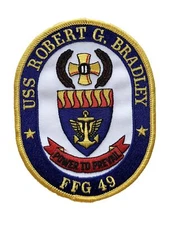 USS ROBERT G. BRADLEY FFG-49 Patch – Sew On