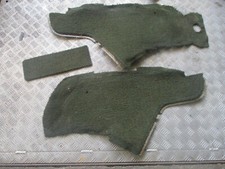 Mercedes W123 Teppiche Mittelkonsole gr&uuml;n