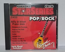 Sound Choice Star Series Karaoke SC 2422 Billy Elton Piano Men w/ Vocal Tracks